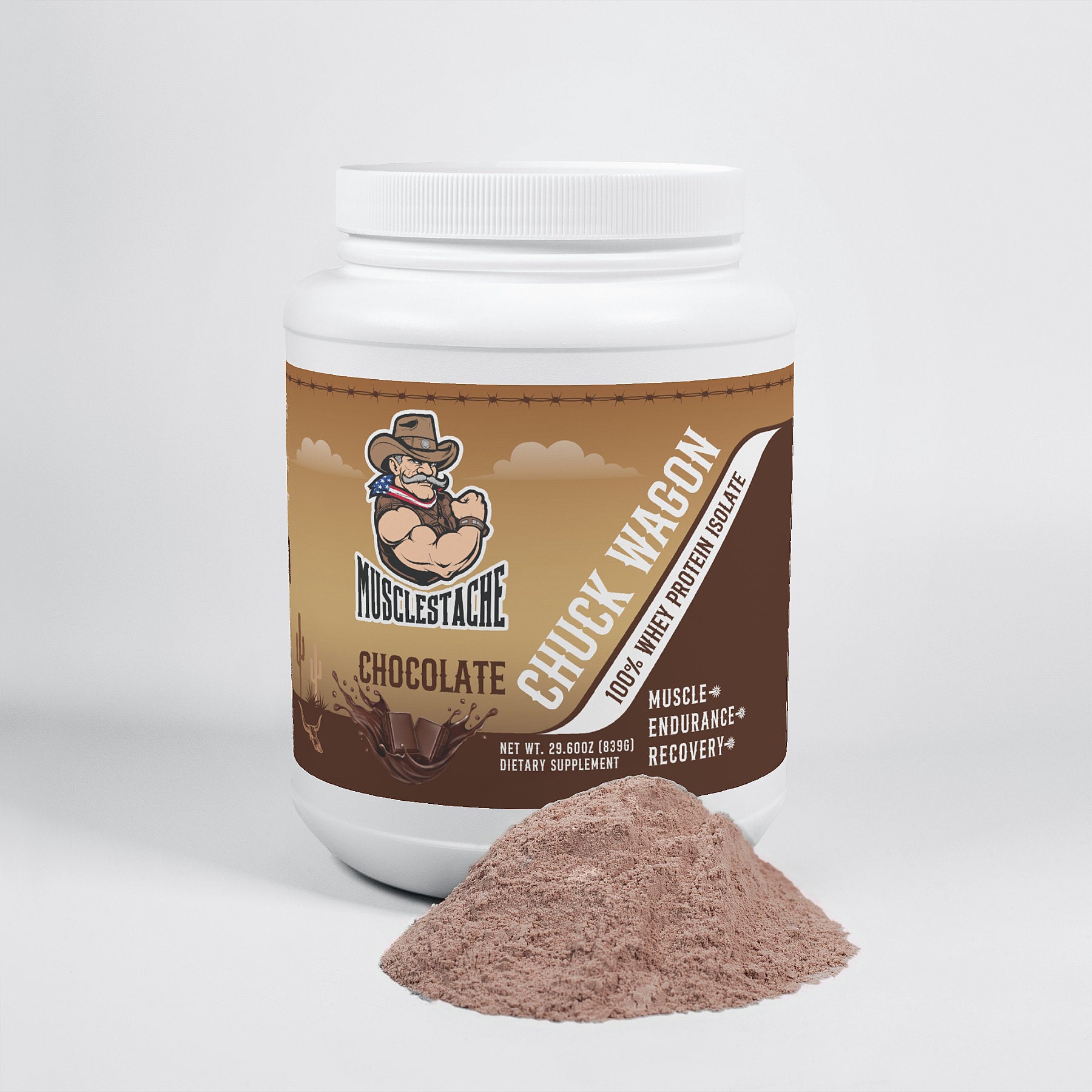 ADVANCED CHUCK WAGON 100% WHEY PROTEIN ISOLATE (CHOCOLATE)
