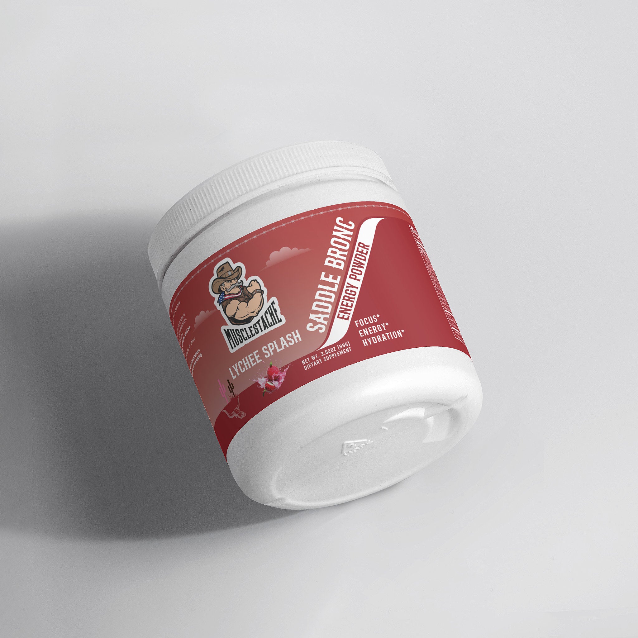 SADDLE BRONC ENERGY POWDER (LYCHEE SPLASH ENERGY)