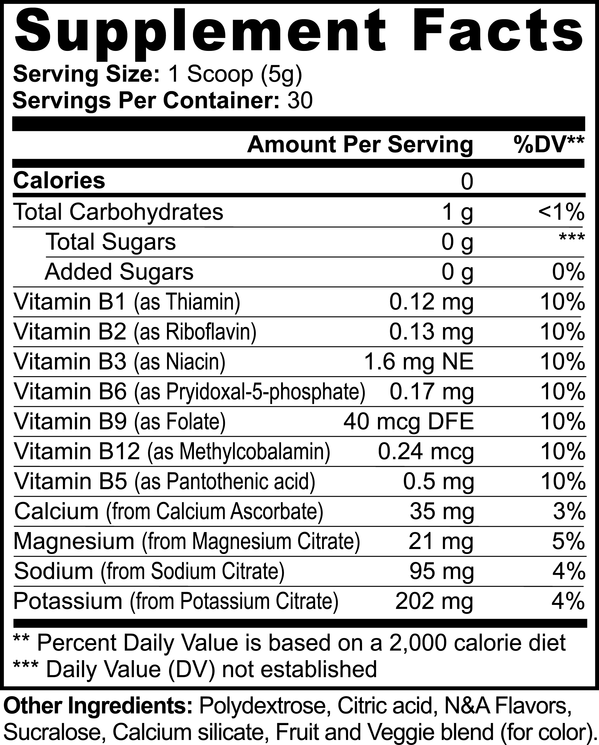electrolytes supplements