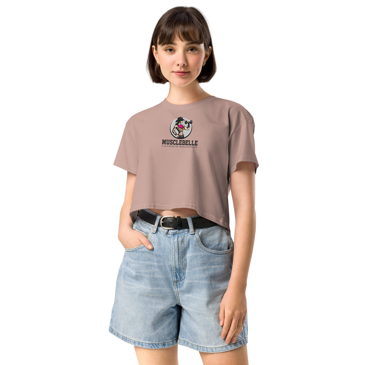 Backroad Beauty Crop Top for Effortless Style and Comfort - Musclestache