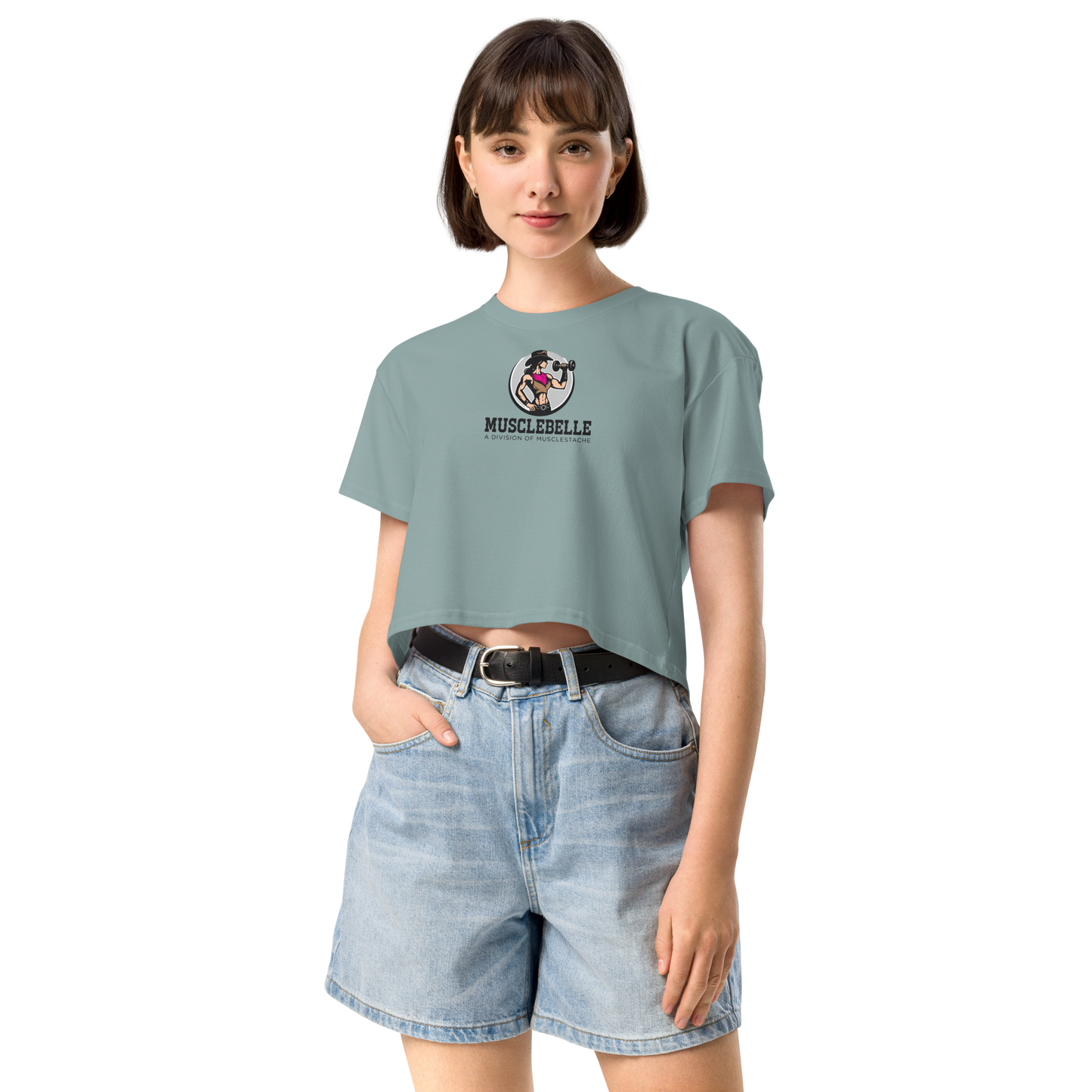 Backroad Beauty Crop Top for Effortless Style and Comfort - Musclestache