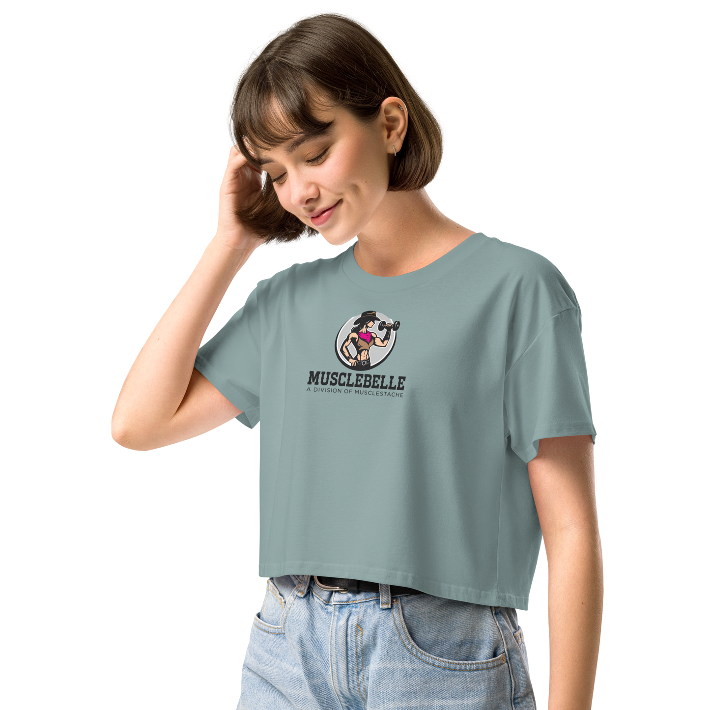 Backroad Beauty Crop Top for Effortless Style and Comfort - Musclestache