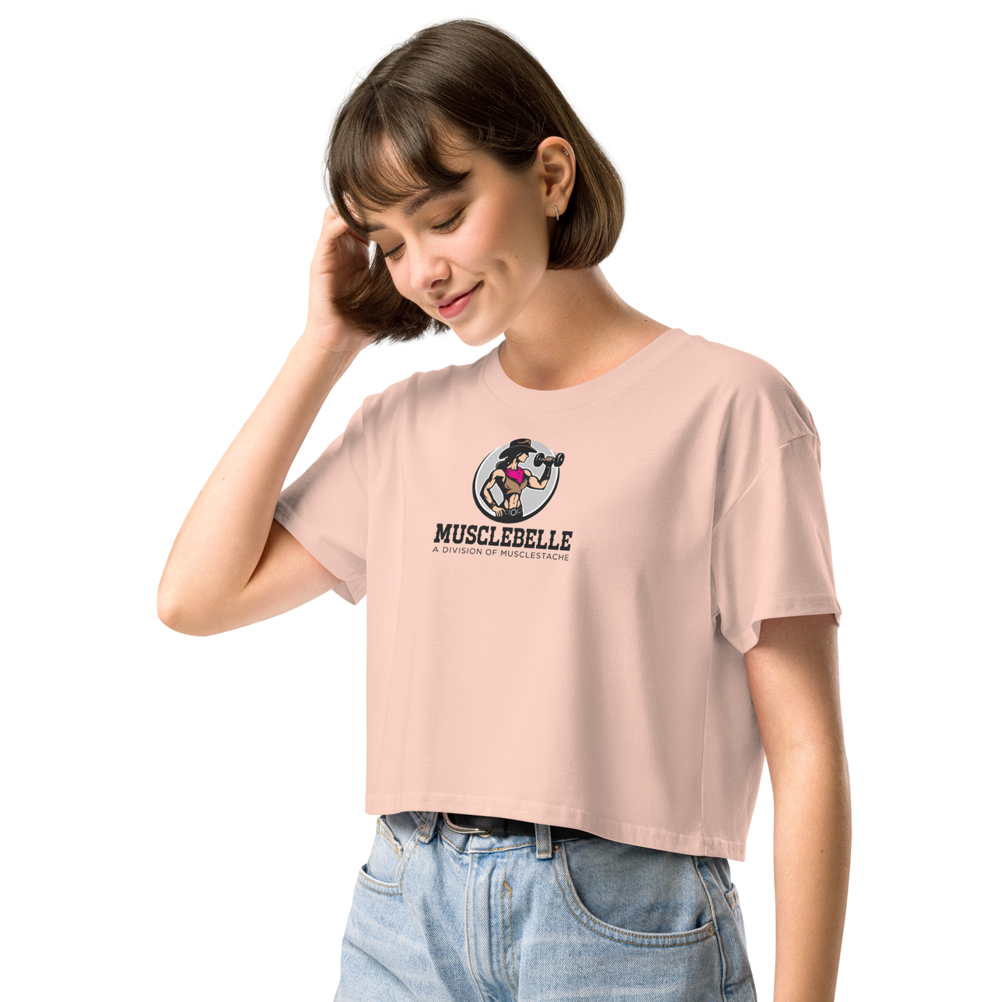 Backroad Beauty Crop Top for Effortless Style and Comfort - Musclestache