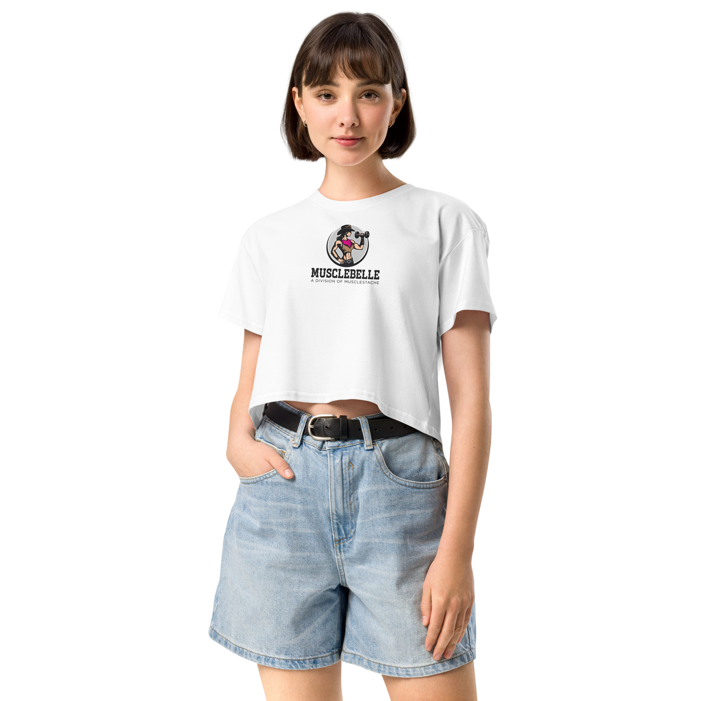 Backroad Beauty Crop Top for Effortless Style and Comfort - Musclestache