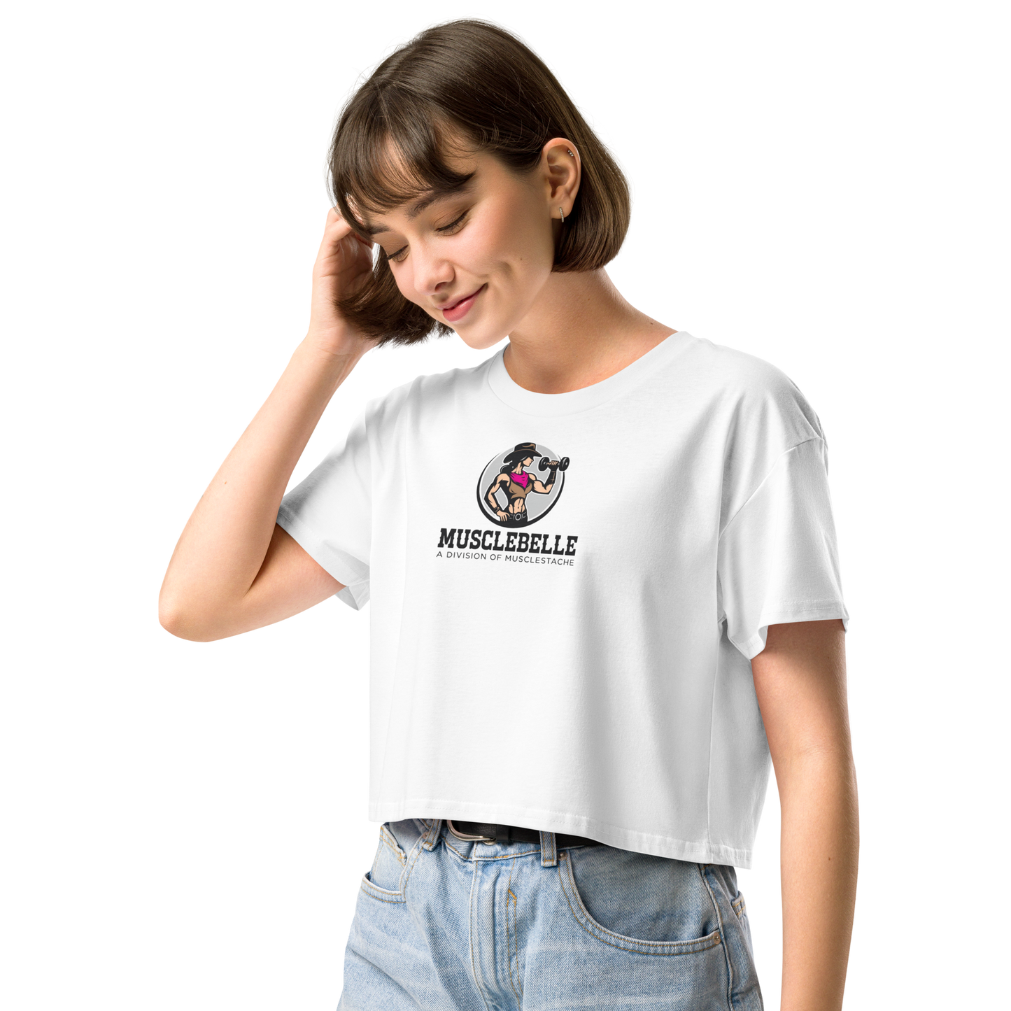 Backroad Beauty Crop Top for Effortless Style and Comfort - Musclestache
