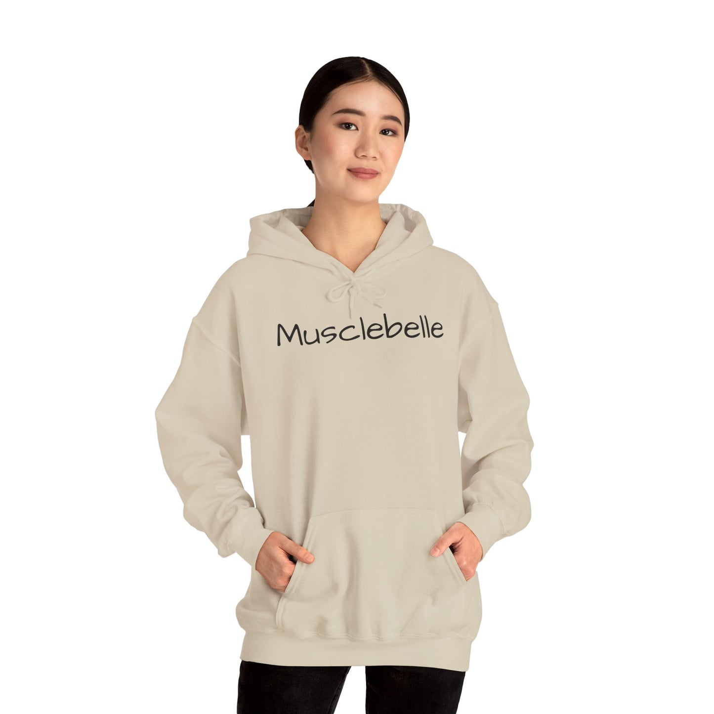 Musclebelle Hooded Sweatshirt - Beautiful