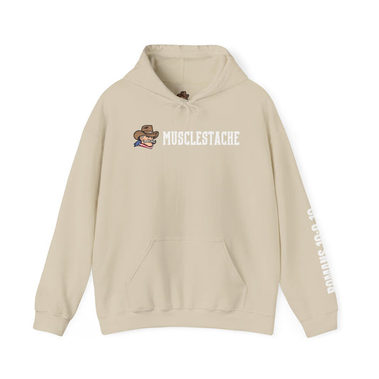 Musclestache Bible Verse Hoodie