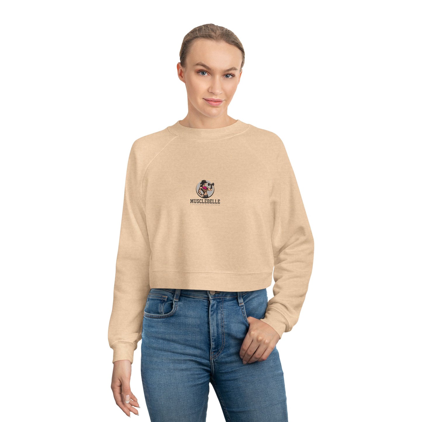 Musclebelle Cropped Fleece Pullover