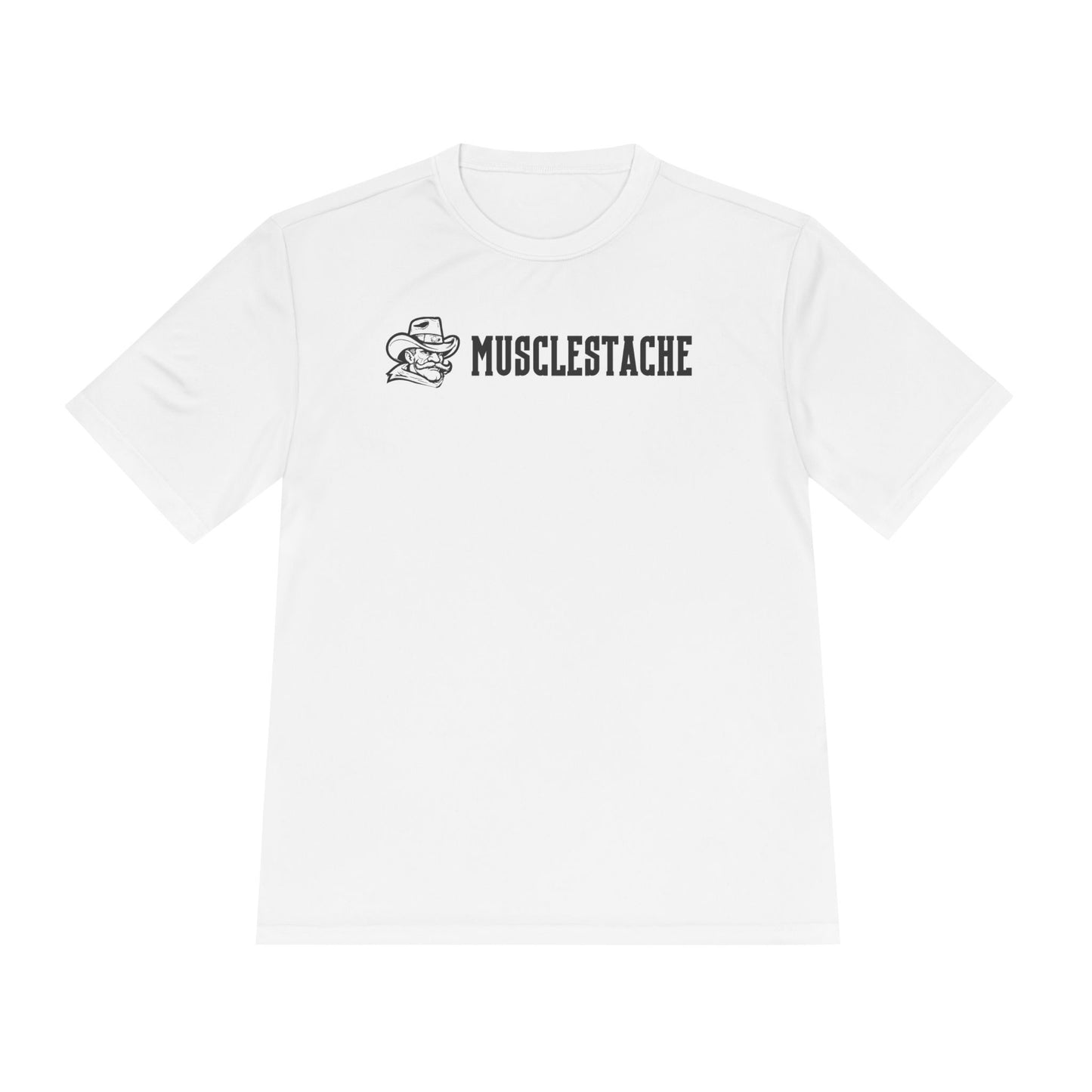 Moisture Wicking Tee - Respect The 'Stache