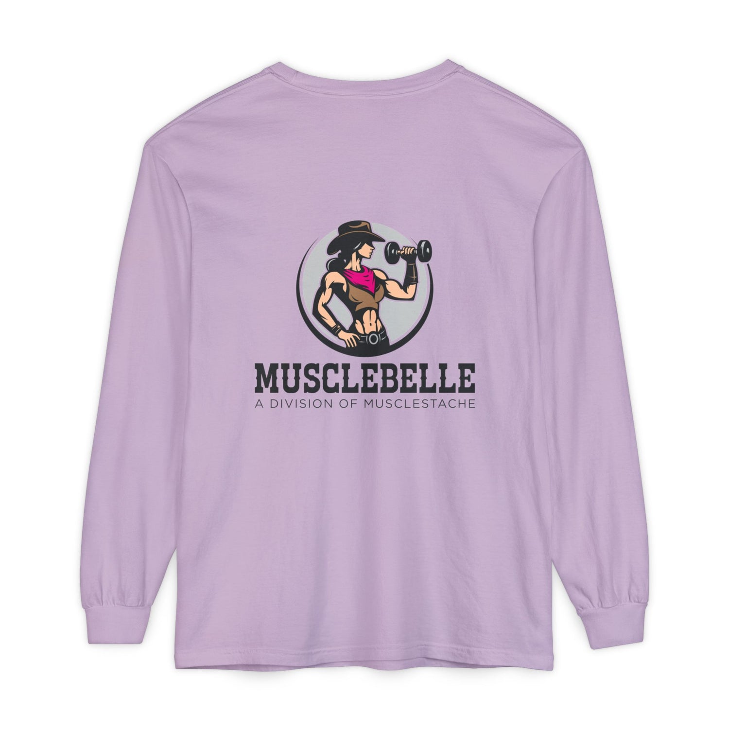 Musclebelle Long Sleeve T-Shirt - Bold Graphic Workout Tee