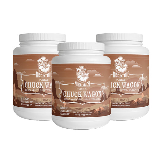 PURE3 CHUCK WAGON 100% Whey Protein Isolate (Chocolate)