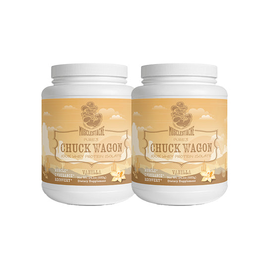 PURE3 CHUCK WAGON 100% Whey Protein Isolate (Vanilla)