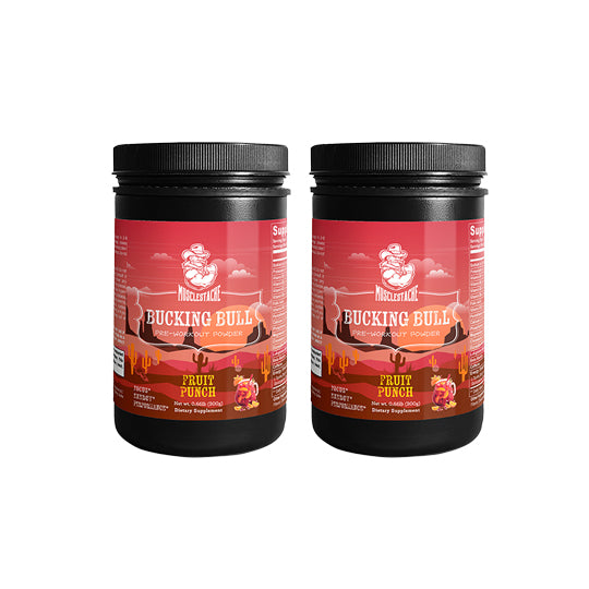 BUCKING BULL PRE-WORKOUT POWDER (FRUIT PUNCH)