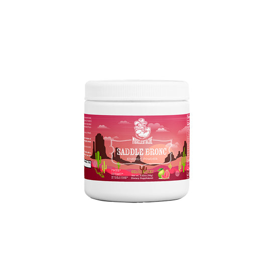 SADDLE BRONC ENERGY POWDER (GUAVA BERRY)