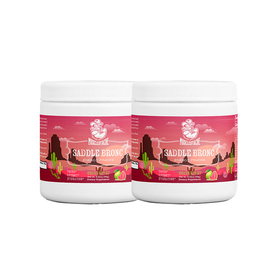 SADDLE BRONC ENERGY POWDER (GUAVA BERRY)