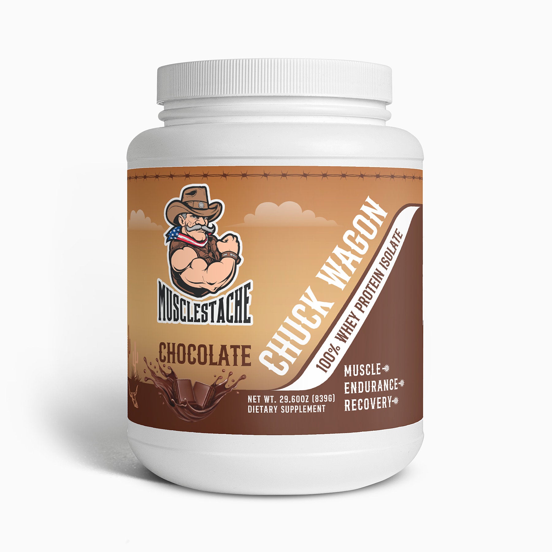 ADVANCED CHUCK WAGON 100% WHEY PROTEIN ISOLATE (CHOCOLATE)