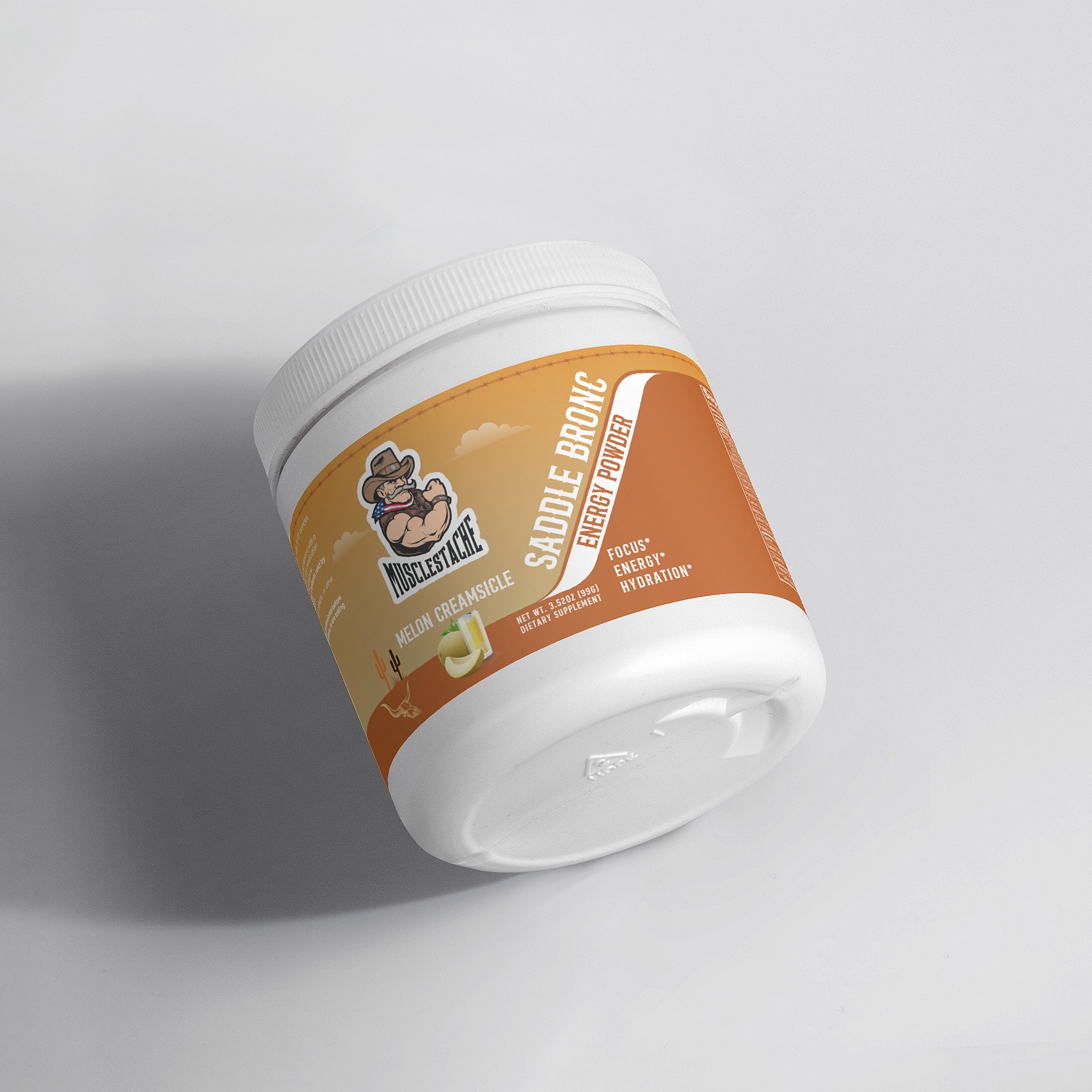 SADDLE BRONC ENERGY POWDER (MELON CREAMSICLE)