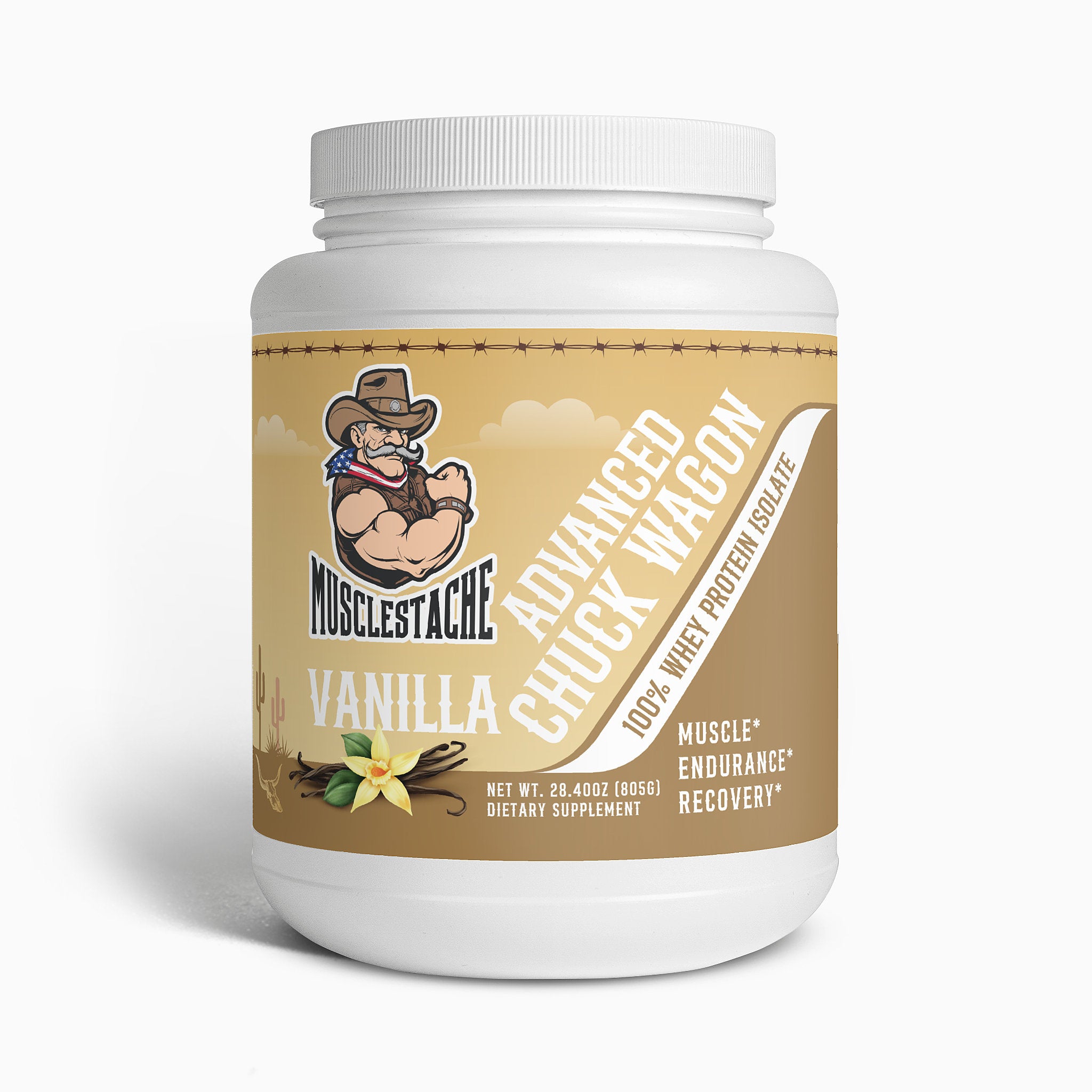 ADVANCED CHUCK WAGON 100% WHEY PROTEIN ISOLATE (VANILLA)