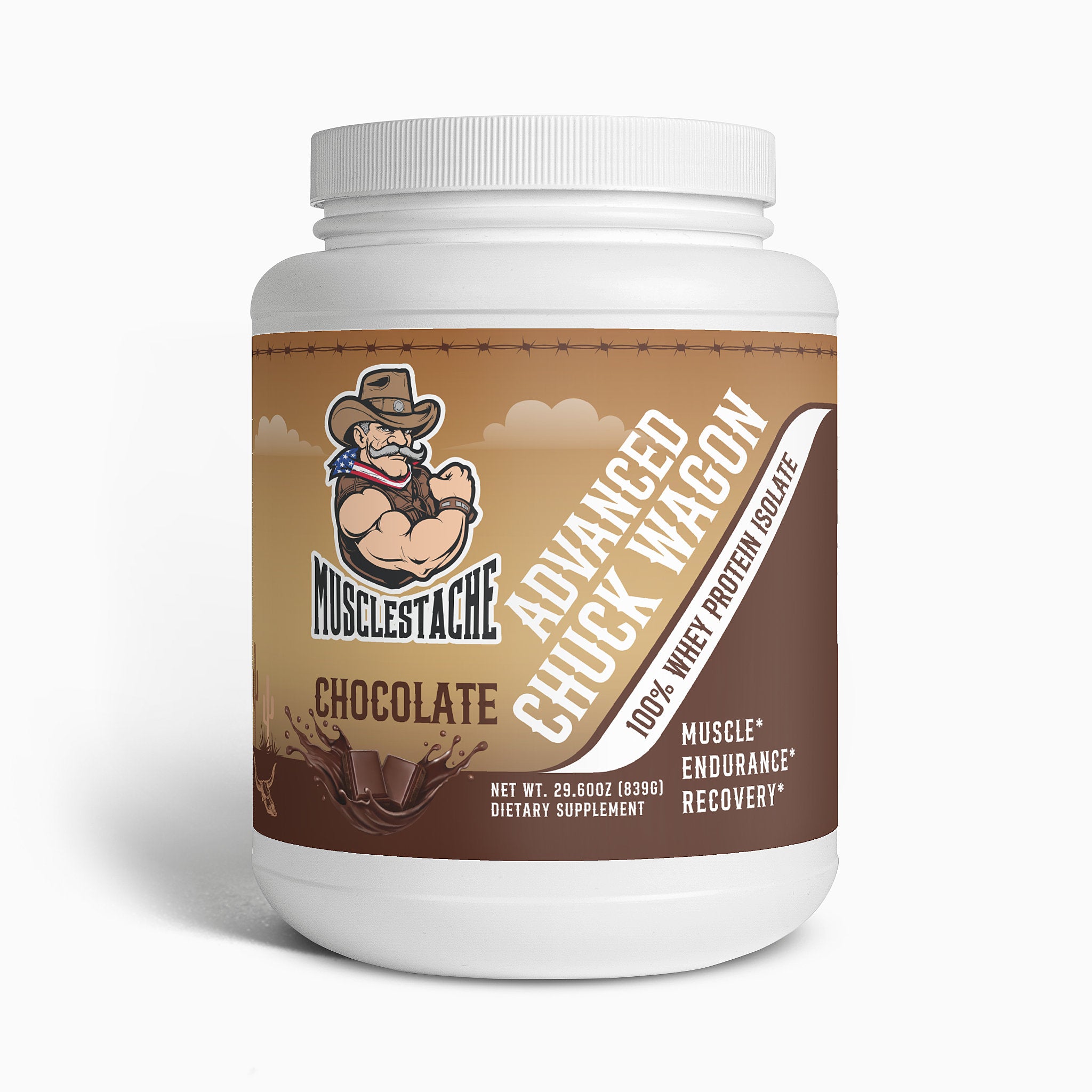 ADVANCED CHUCK WAGON 100% WHEY PROTEIN ISOLATE (CHOCOLATE)