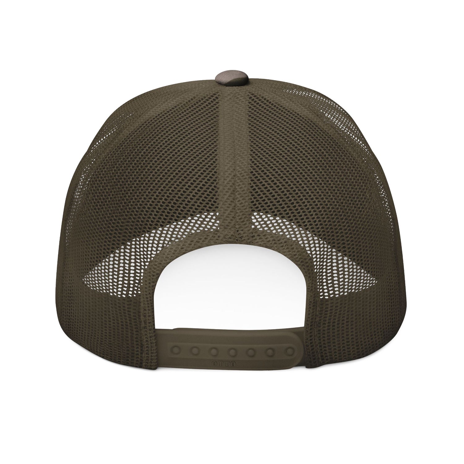 Musclestache Camouflage Cowboy Hat - Black Font