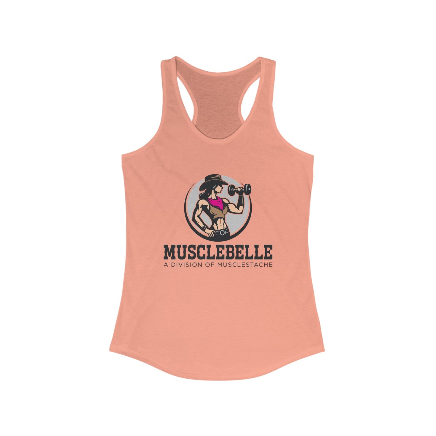 MuscleBelle Women's Racerback Tank - Fitness & Strength Training Apparel