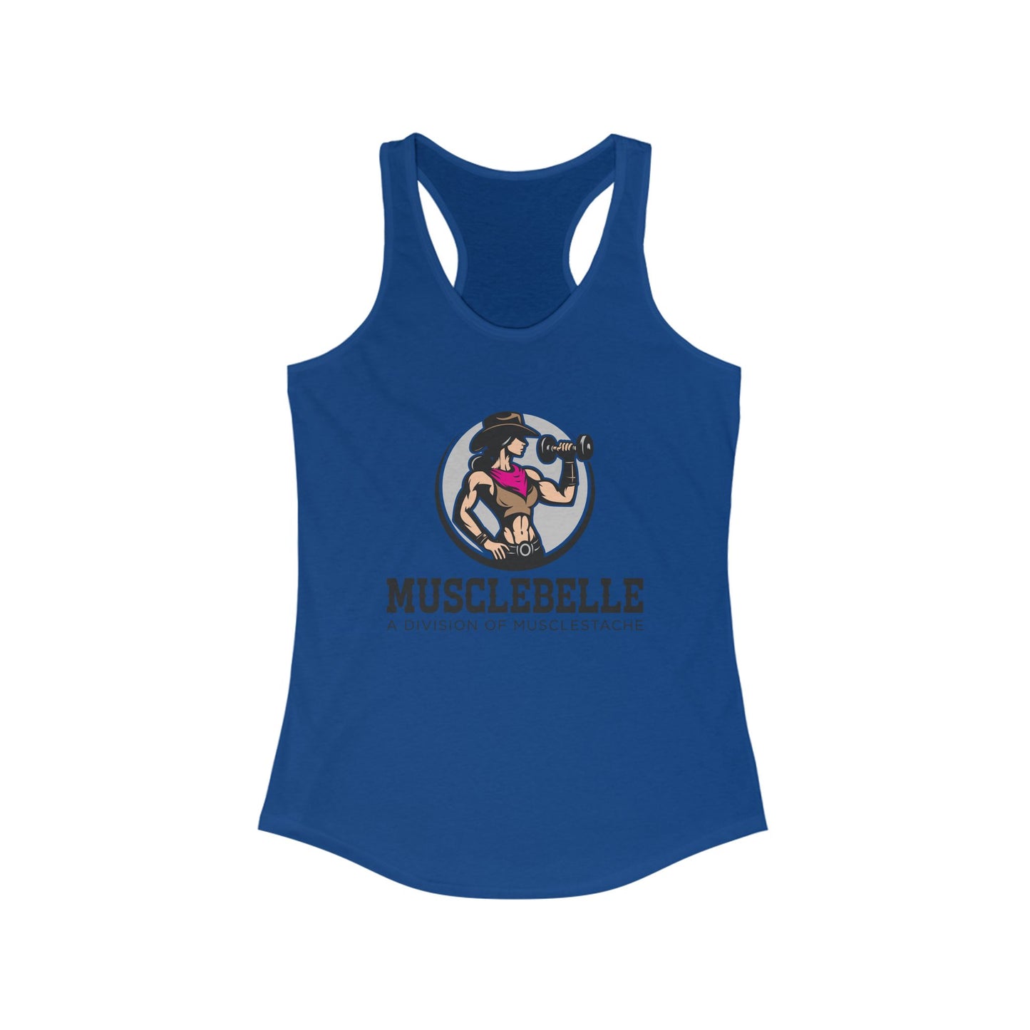 MuscleBelle Women's Racerback Tank - Fitness & Strength Training Apparel