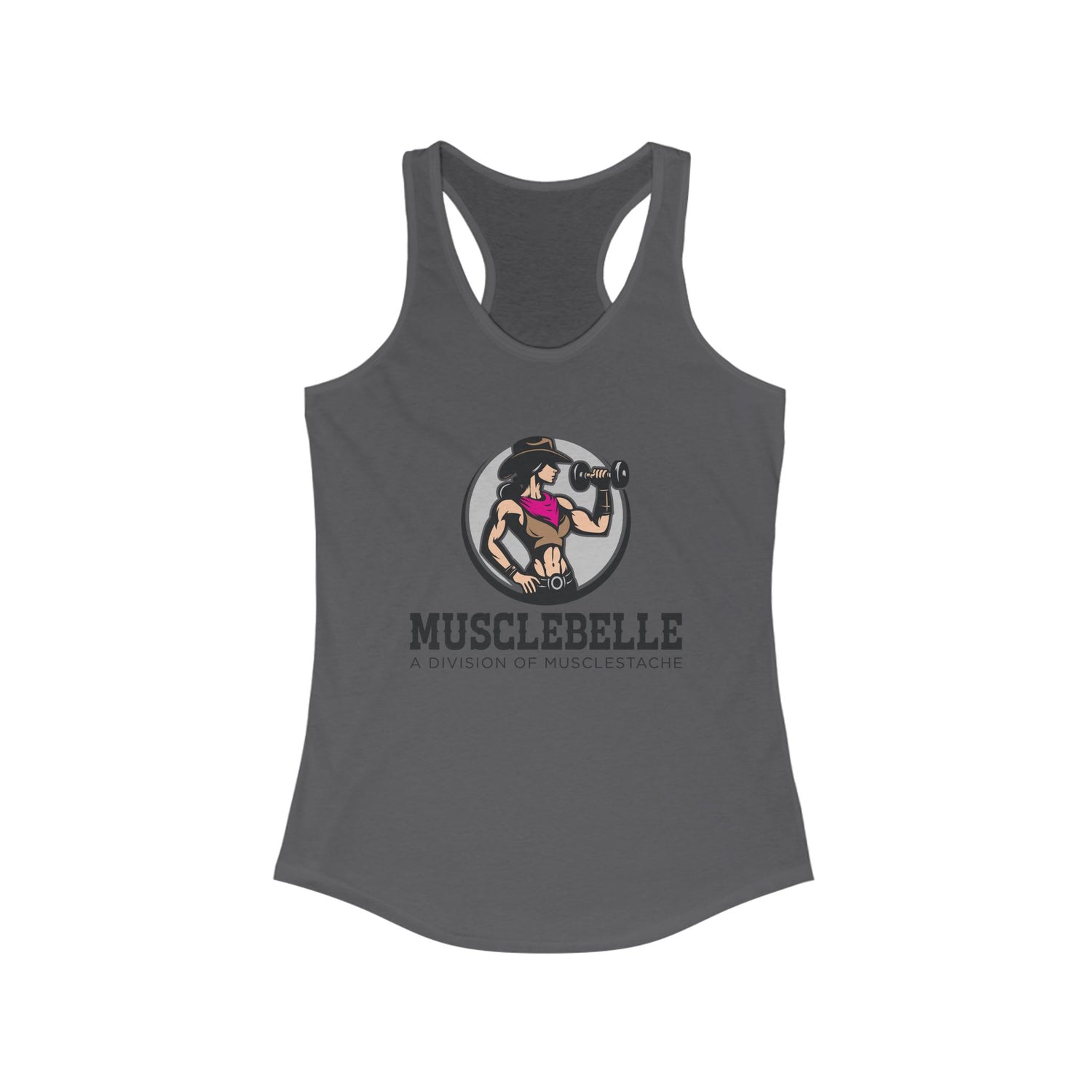 MuscleBelle Women's Racerback Tank - Fitness & Strength Training Apparel