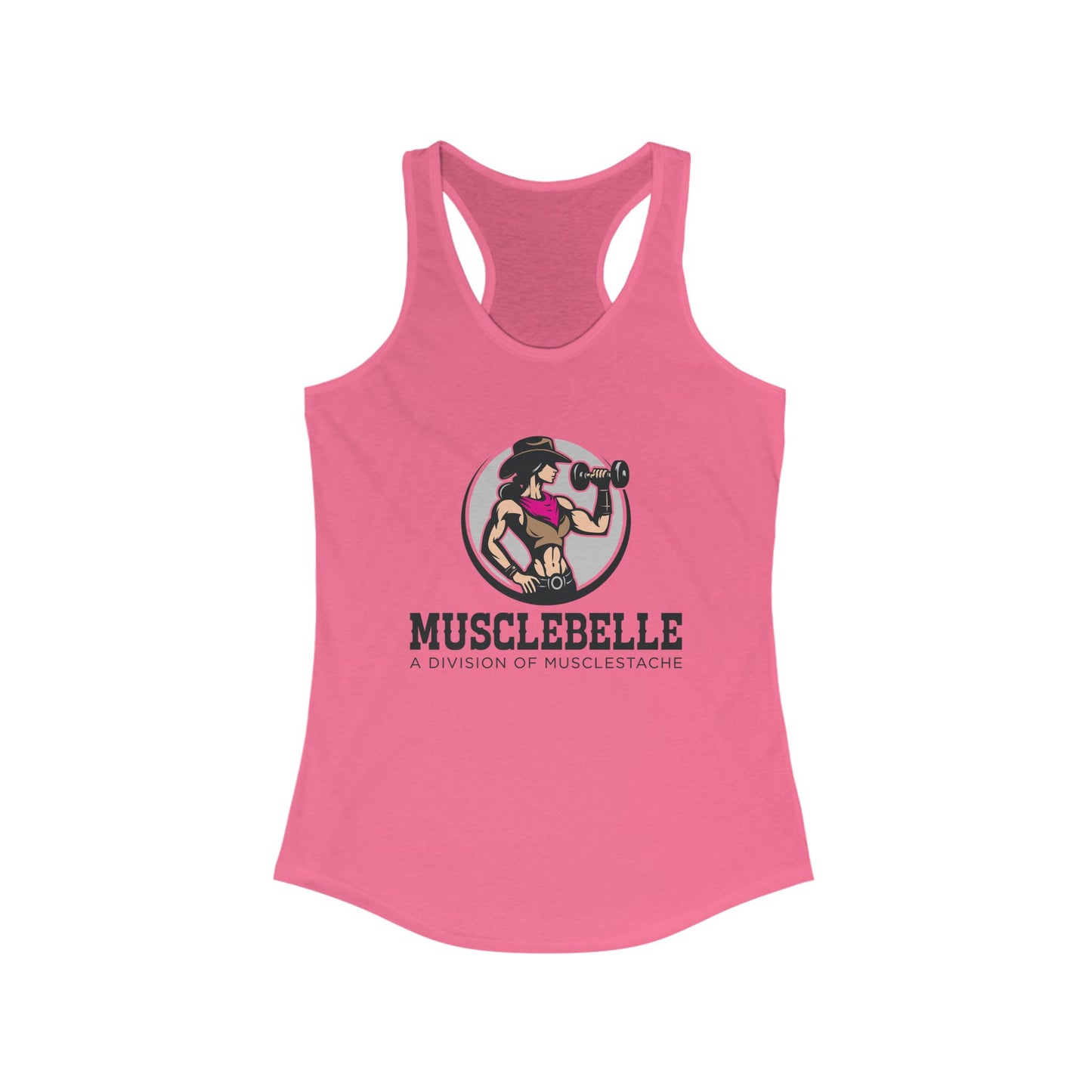 MuscleBelle Women's Racerback Tank - Fitness & Strength Training Apparel