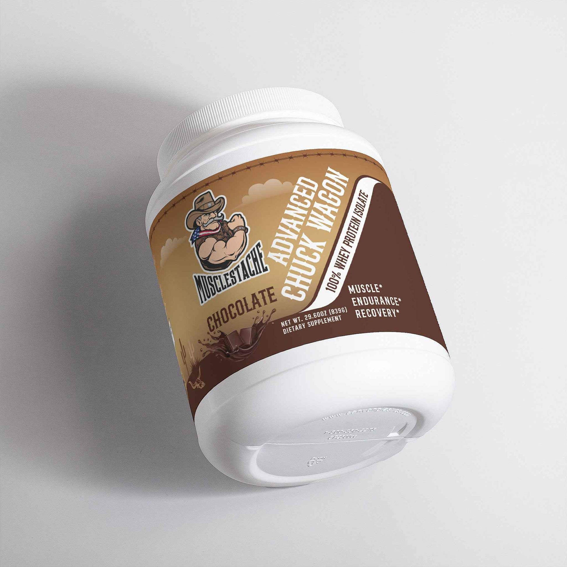 ADVANCED CHUCK WAGON Whey Protein 100% Isolate (Chocolate) - Musclestache
