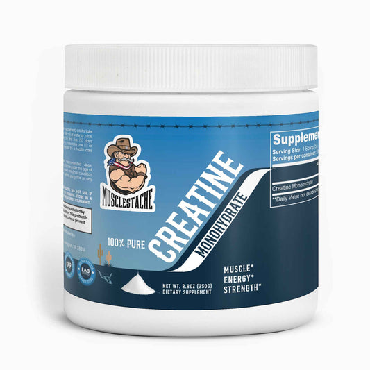 Creatine Monohydrate – Premium Creatine for Enhanced Performance - Musclestache