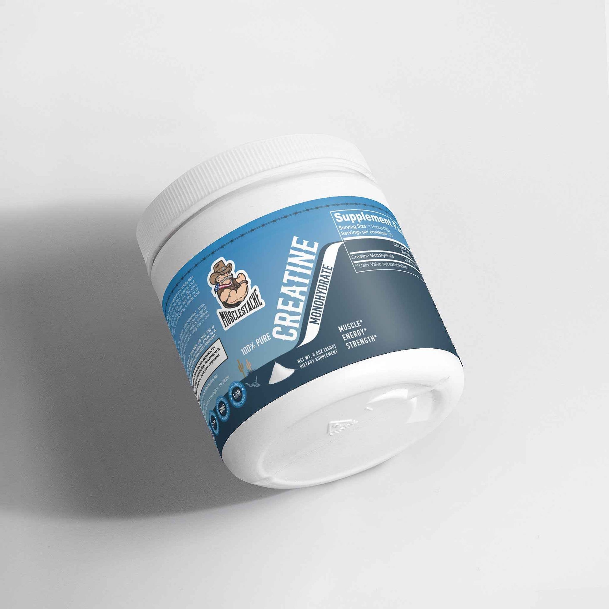 Creatine Monohydrate – Premium Creatine for Enhanced Performance - Musclestache