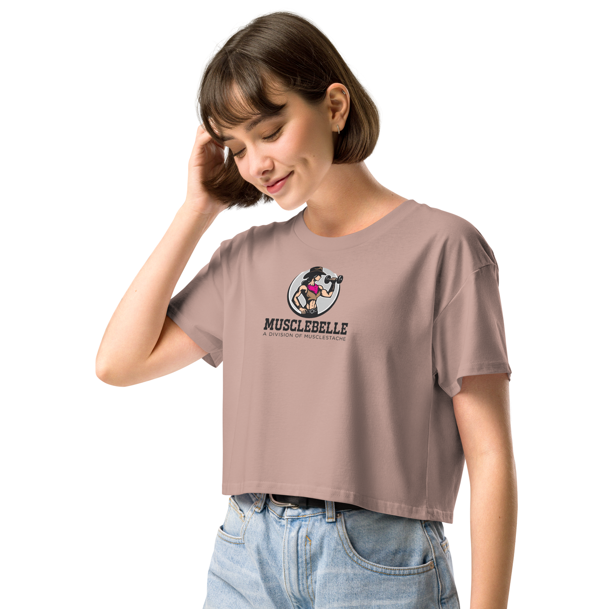 Backroad Beauty Crop Top for Effortless Style and Comfort - Musclestache