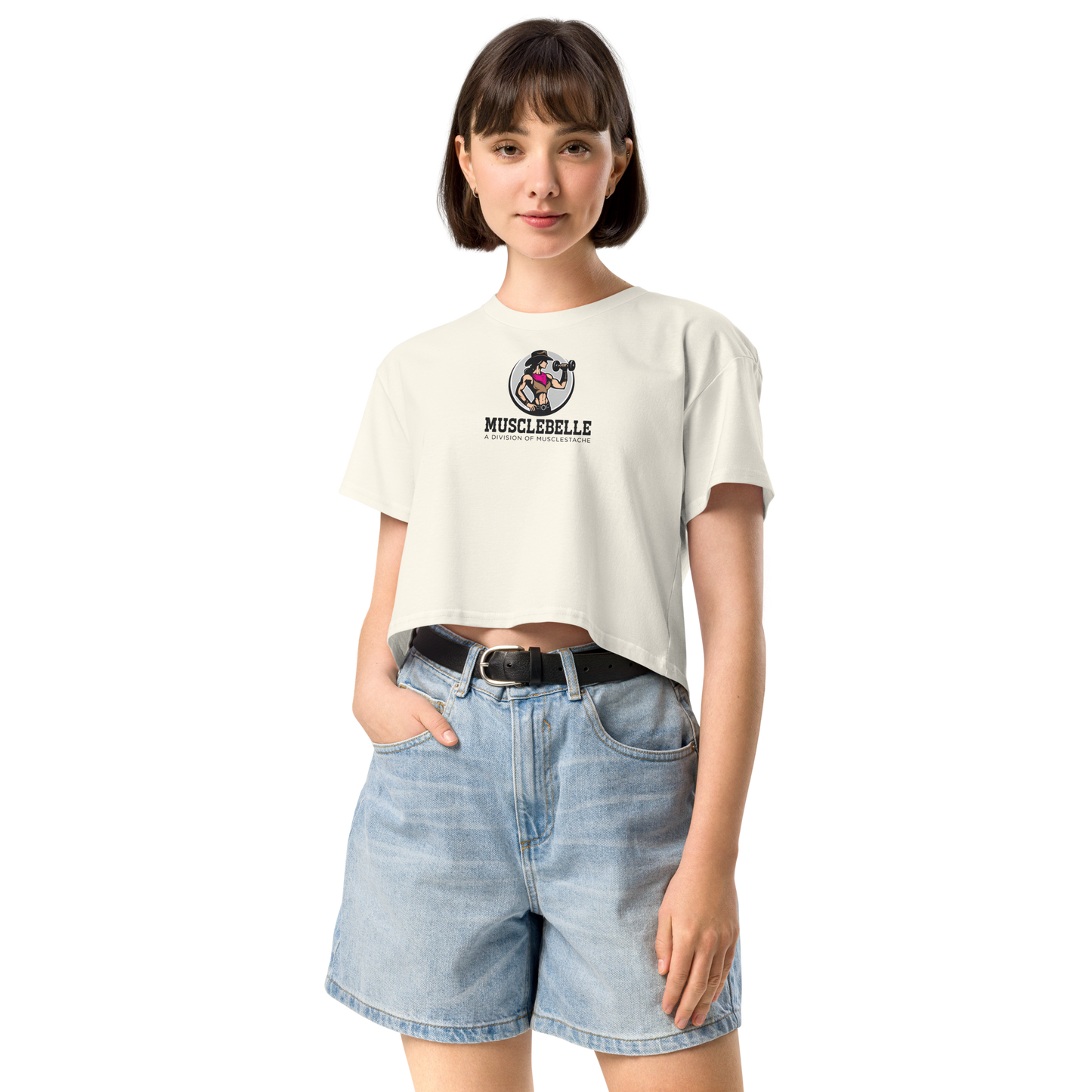 Backroad Beauty Crop Top for Effortless Style and Comfort - Musclestache