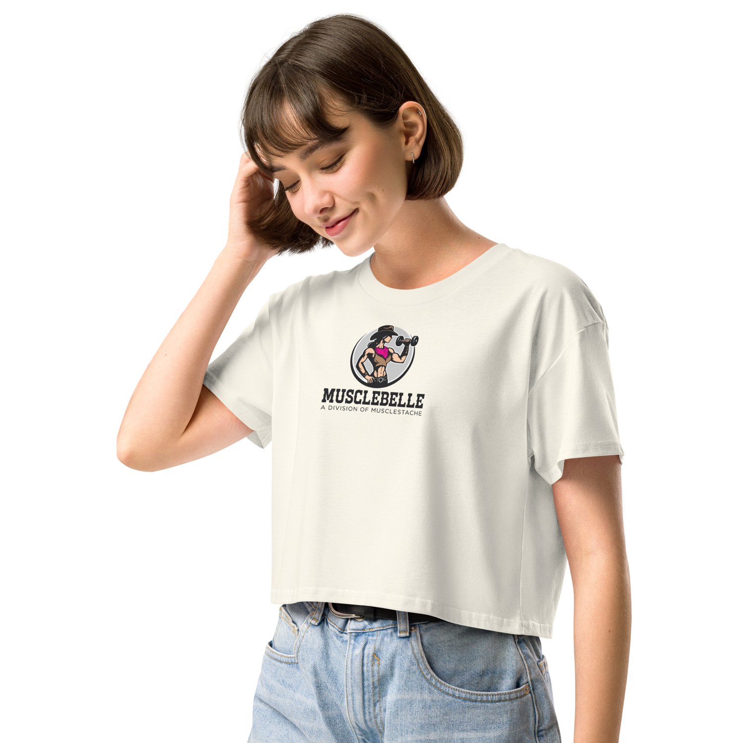 Backroad Beauty Crop Top for Effortless Style and Comfort - Musclestache